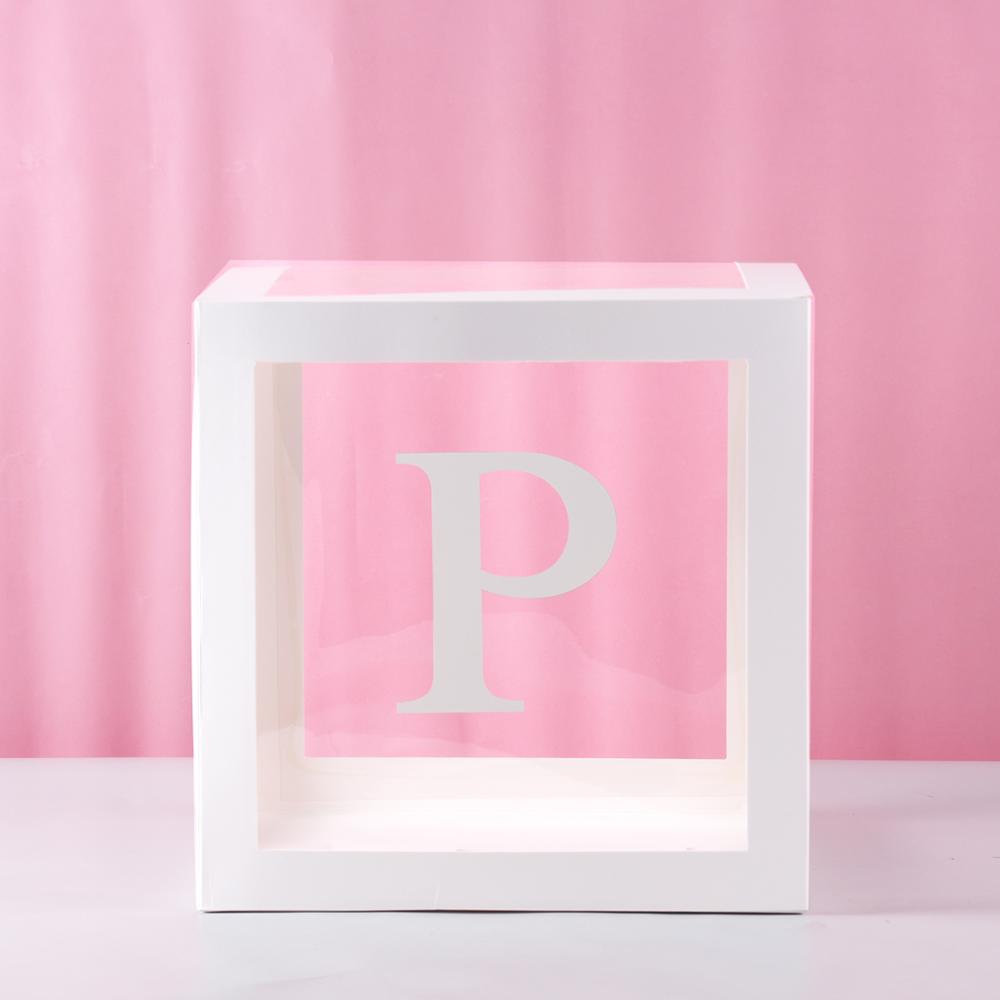 Transparent Baby Name Letter Box