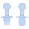 Mini Silicone Baby Spoon & Fork