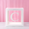 Transparent Baby Name Letter Box