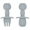 Mini Silicone Baby Spoon & Fork