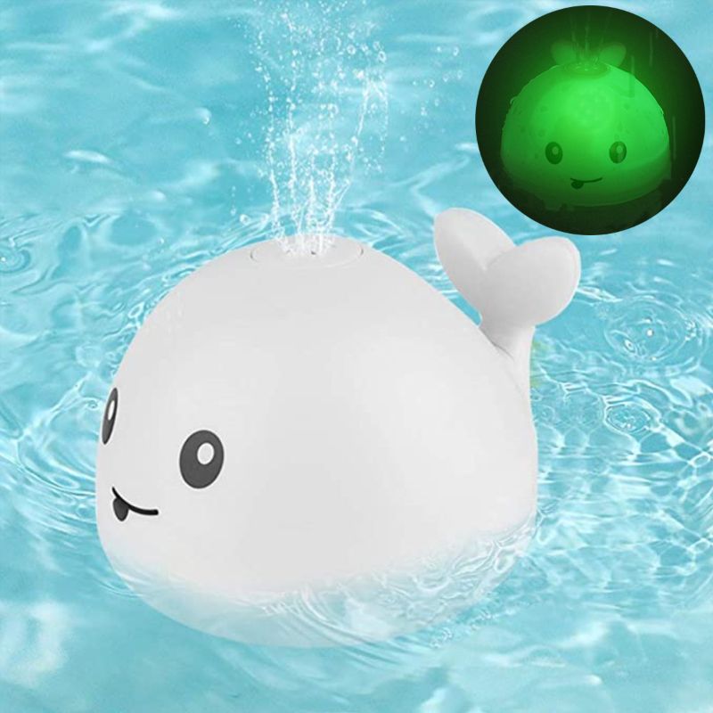 Light Up Bath Tub Whale Toy