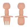 Mini Silicone Baby Spoon & Fork