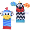 Animal Rattle Baby Socks