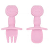 Mini Silicone Baby Spoon & Fork