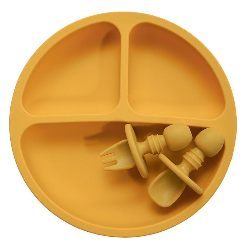 Solid Silicone Plate Set