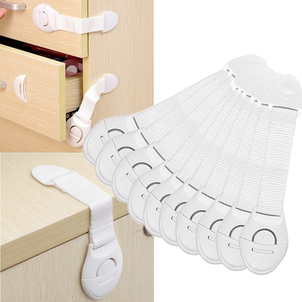 Child Safety Cabinet Locks (10pcs)