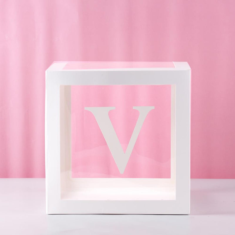 Transparent Baby Name Letter Box
