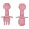 Mini Silicone Baby Spoon & Fork