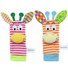 Animal Rattle Baby Socks