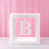 Transparent Baby Name Letter Box