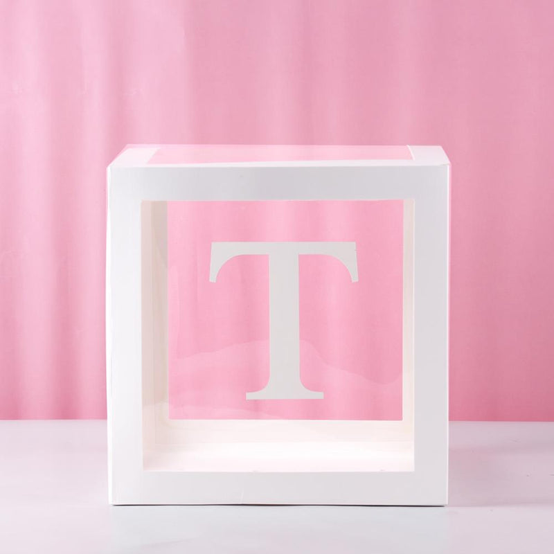 Transparent Baby Name Letter Box