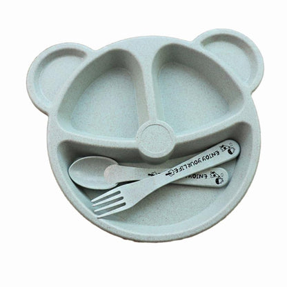Bear Kids Plate Set
