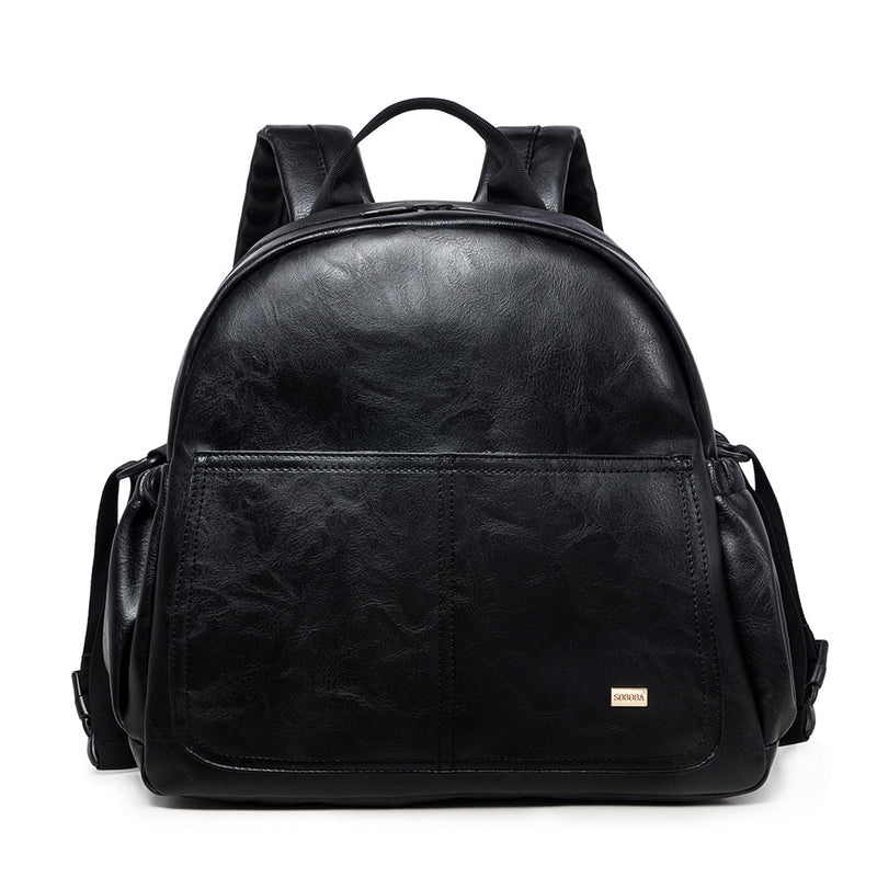 Leather Baby Backpack