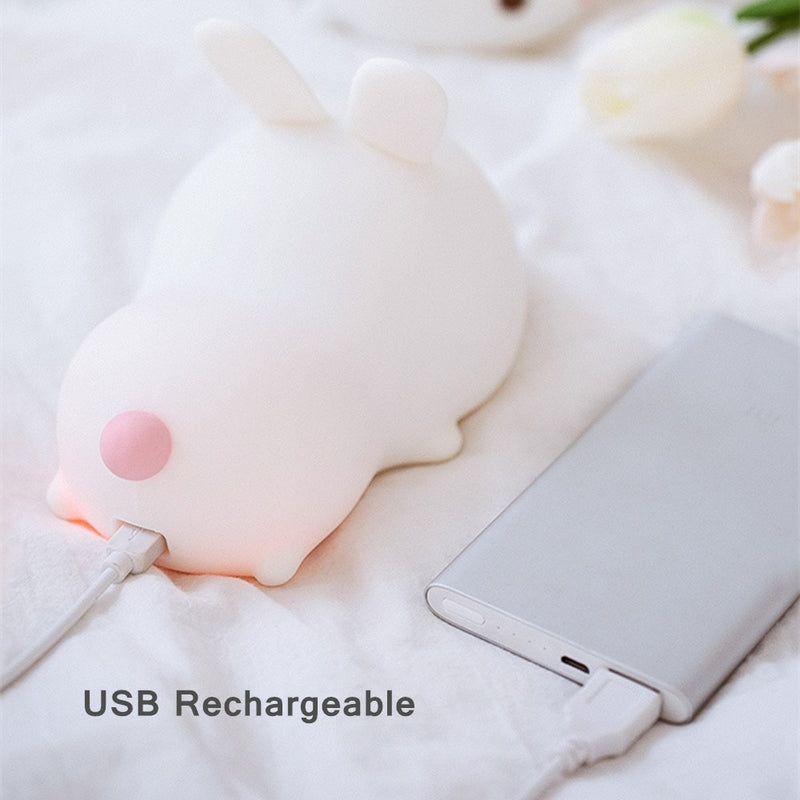 Rechargeable Rabbit Night Light
