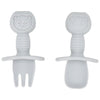 Mini Silicone Baby Spoon & Fork