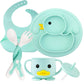 Cute Duck Silicone Tableware