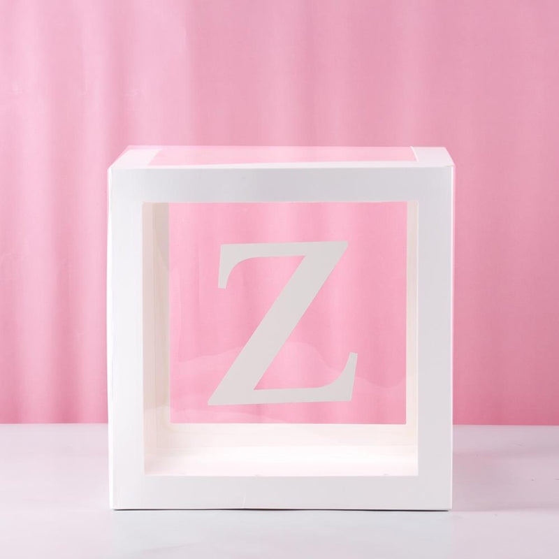 Transparent Baby Name Letter Box