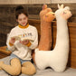 Large Alpaca Plush Toy