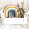 Soft Rainbow Pillow