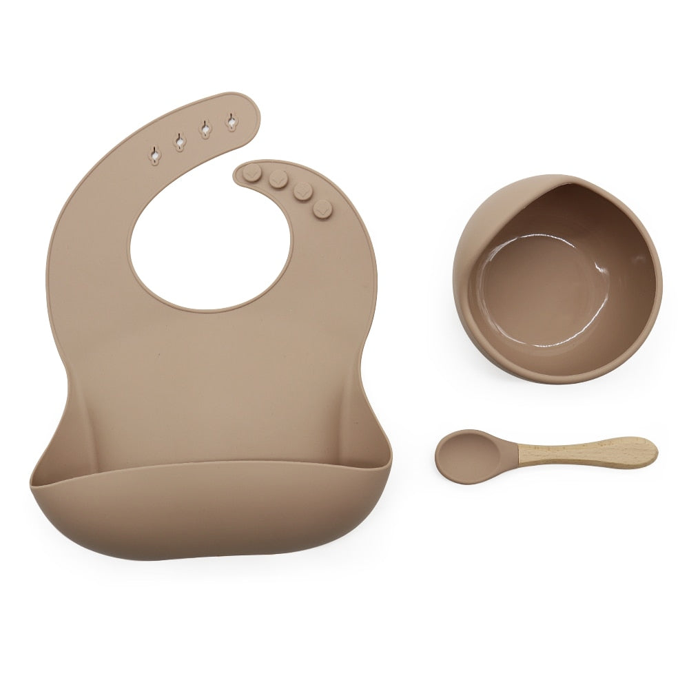 Silicone Suction Cup Bowl Set