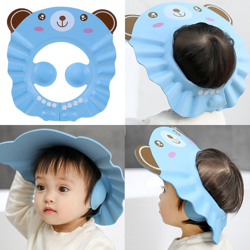 Cartoon Baby Shower Cap