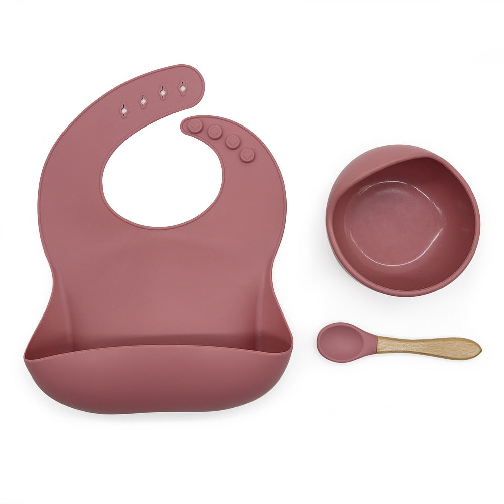 Silicone Suction Cup Bowl Set