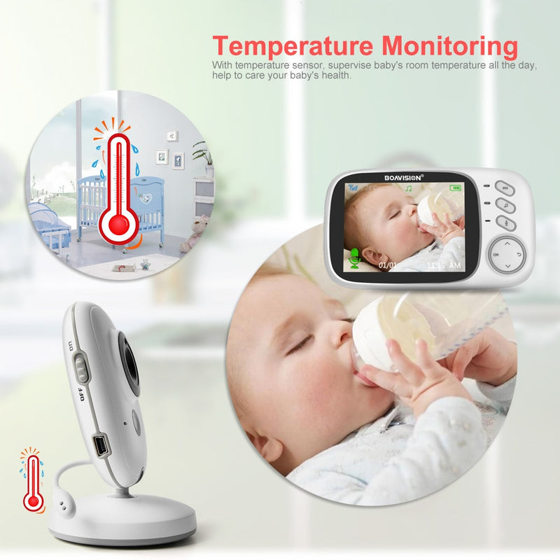 Wireless WiFi Video Baby Monitor