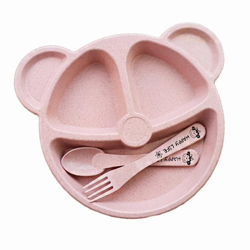 Bear Kids Plate Set