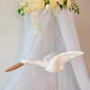 Hanging Swan Plush Decor