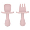 Mini Silicone Baby Spoon & Fork