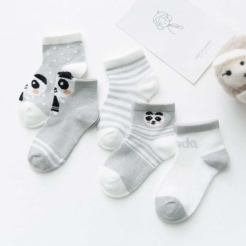 Cute Baby Socks (5 Pairs)