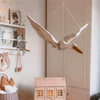 Hanging Swan Plush Decor