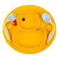 Cute Duck Silicone Tableware