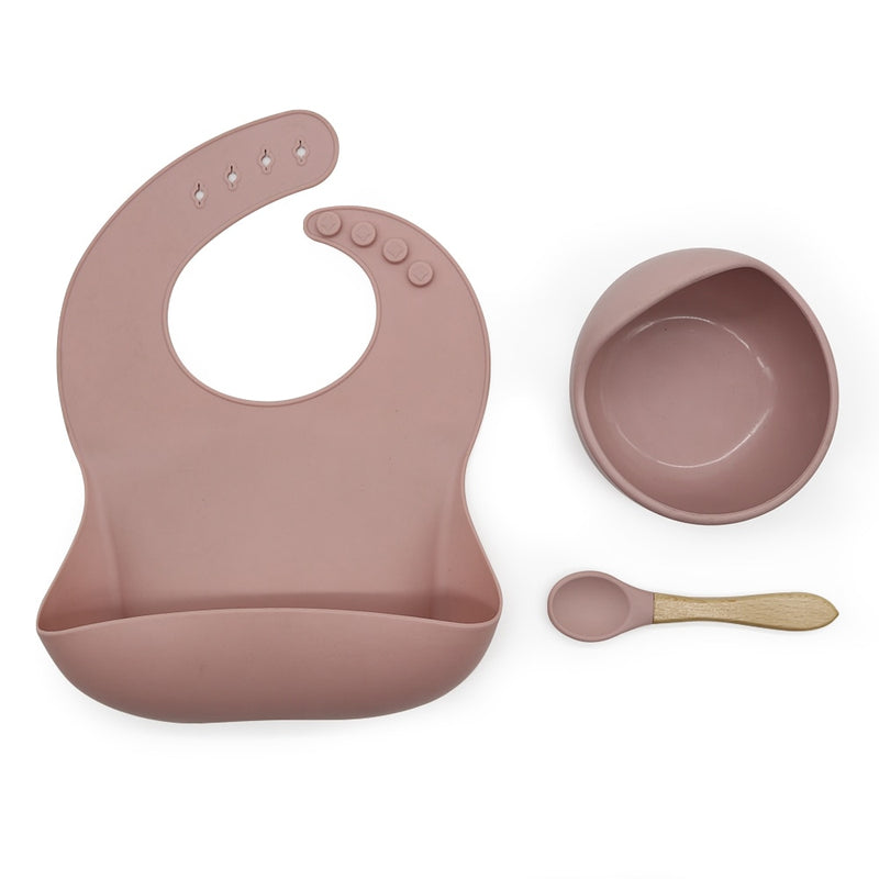 Silicone Suction Cup Bowl Set