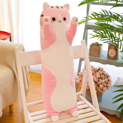 Long Cat Plush Pillow