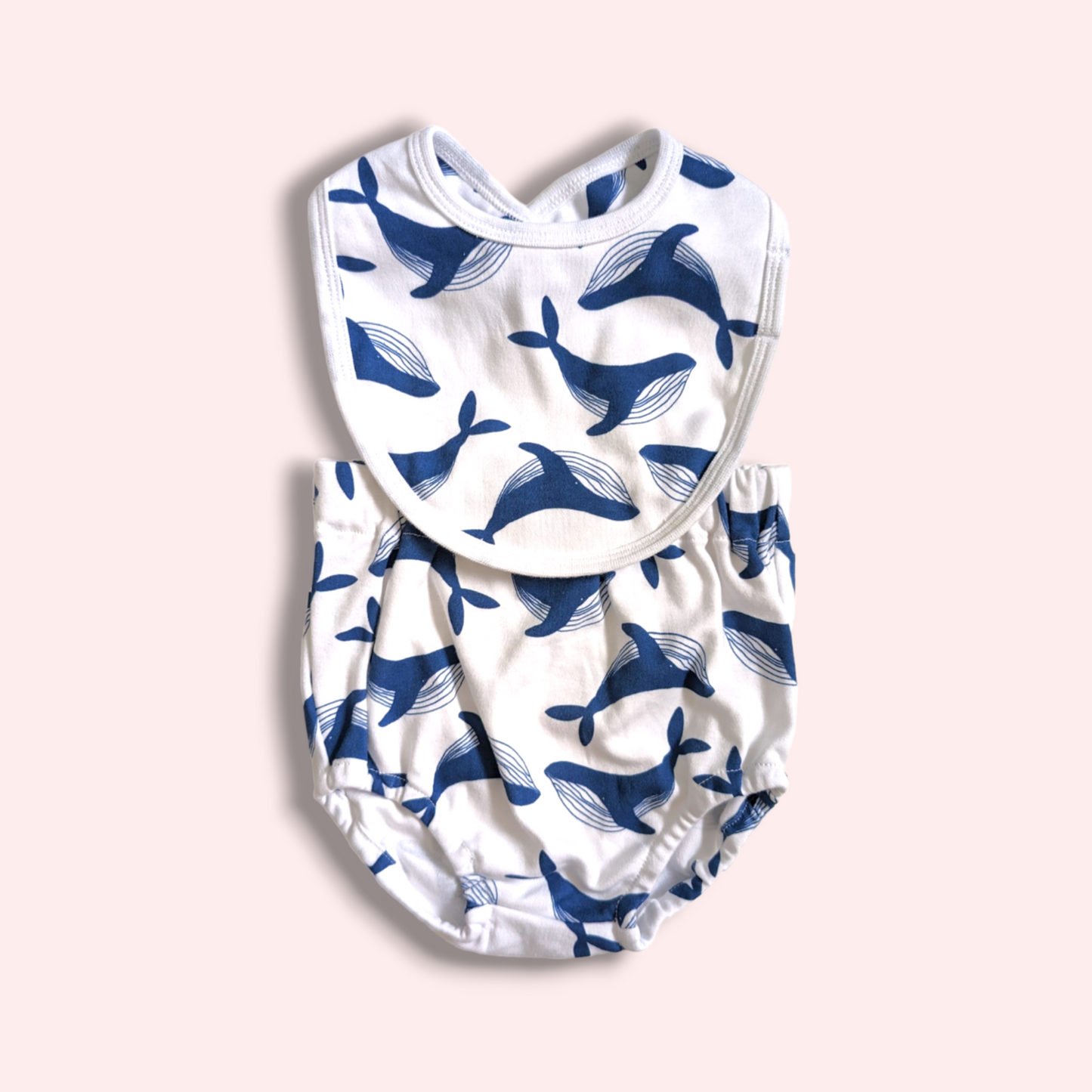 Bib & Bloomers Bundle - Whale