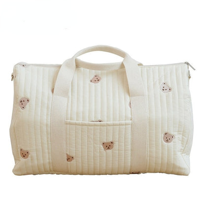 Quilted Baby Duffle Bag