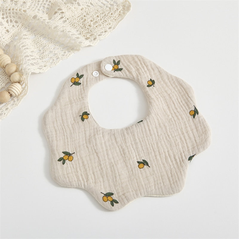 Flower Shape Baby Bibs