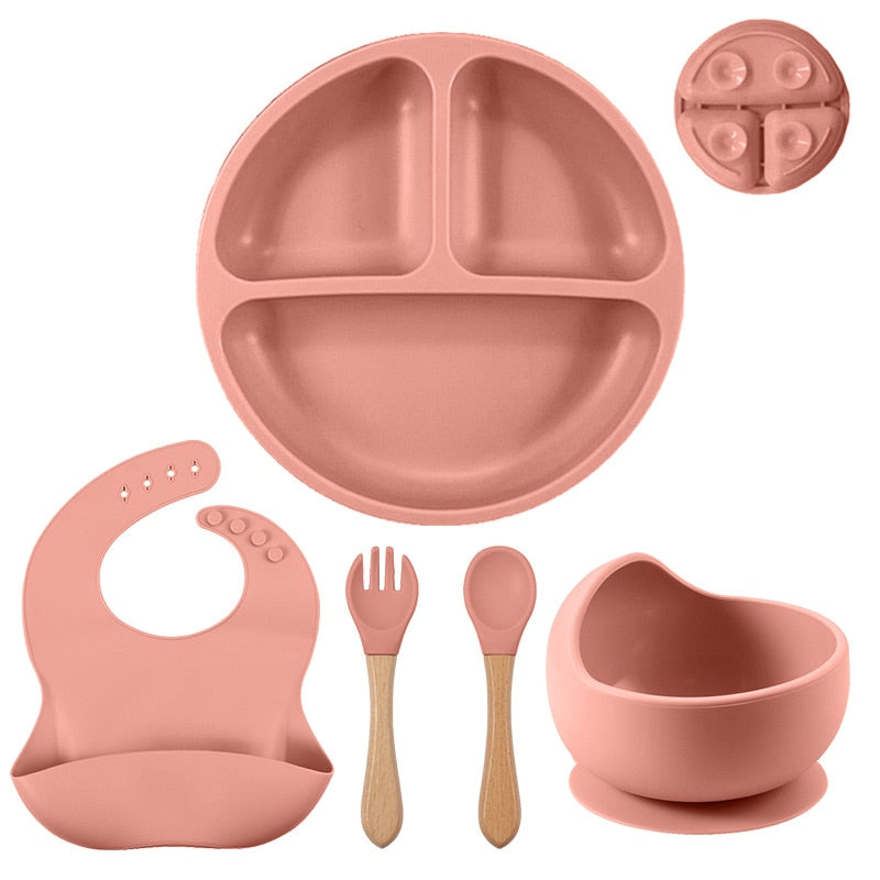 Silicone Baby Feeding Set