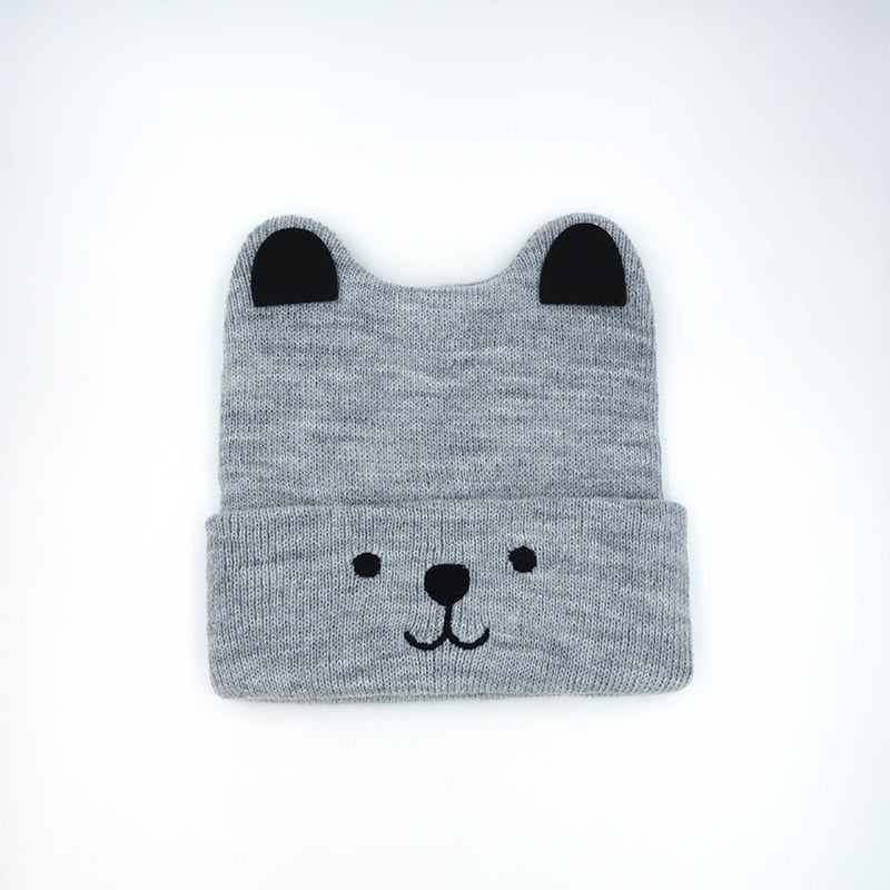 Cute Bear Baby Beanie