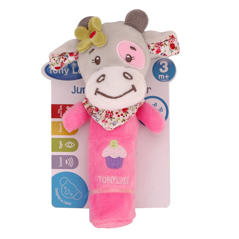 Soft Plush Rattle Toys