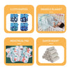 Cute Waterproof Diaper Bag