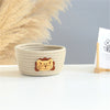 Cartoon Animals Hand Woven Basket
