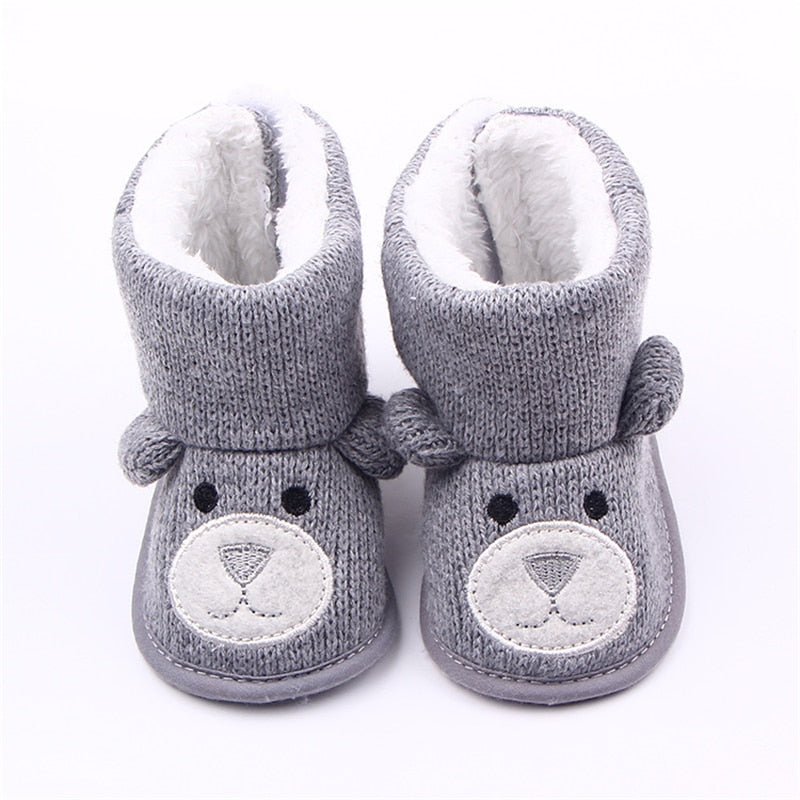 Cute Baby Winter Moccasins