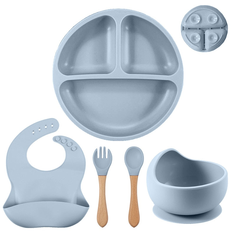 Silicone Baby Feeding Set