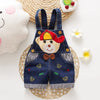 Animal Designed Denim Baby Overalls