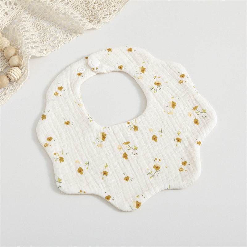 Flower Shape Baby Bibs