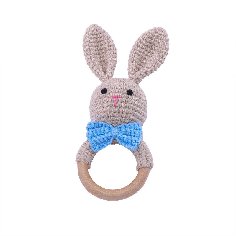 Cute Crochet Animal Rattle Toy
