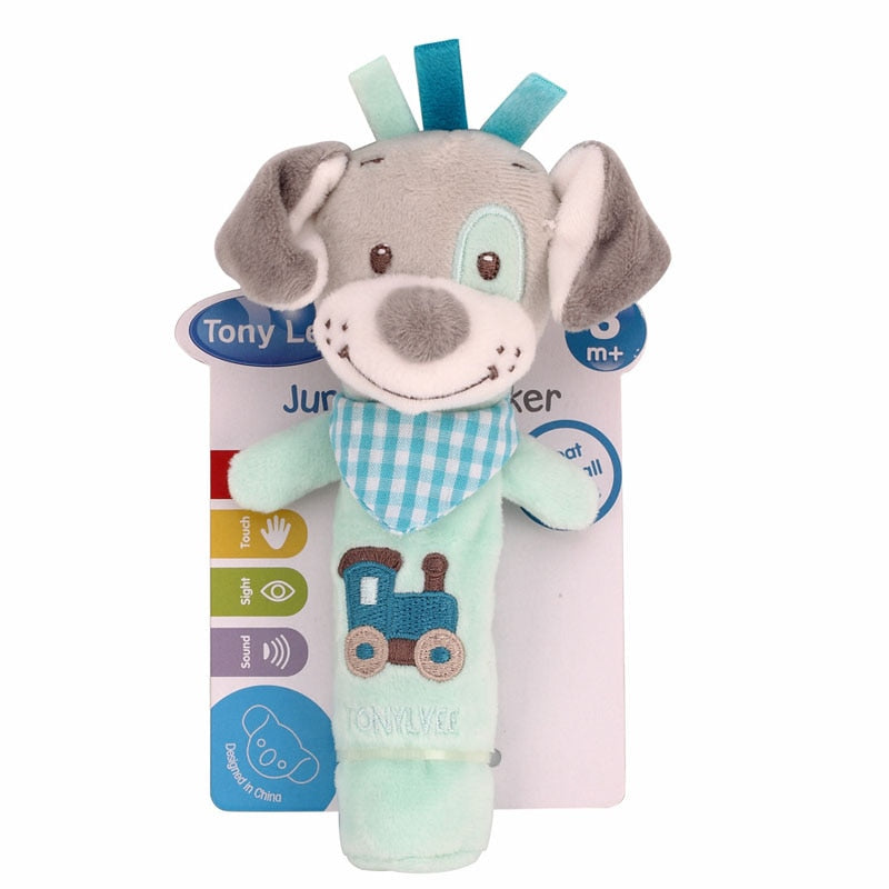 Soft Plush Rattle Toys
