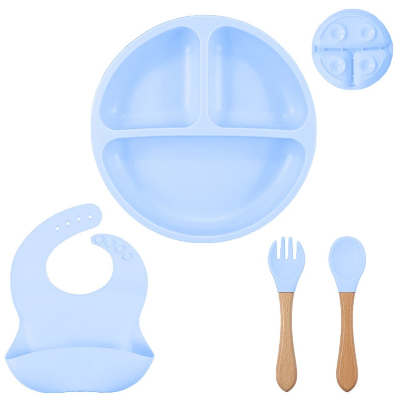 Silicone Baby Feeding Set